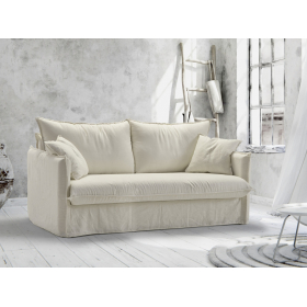 Sofá cama con diseño moderno modelo Grace apertura italiana de Mopal