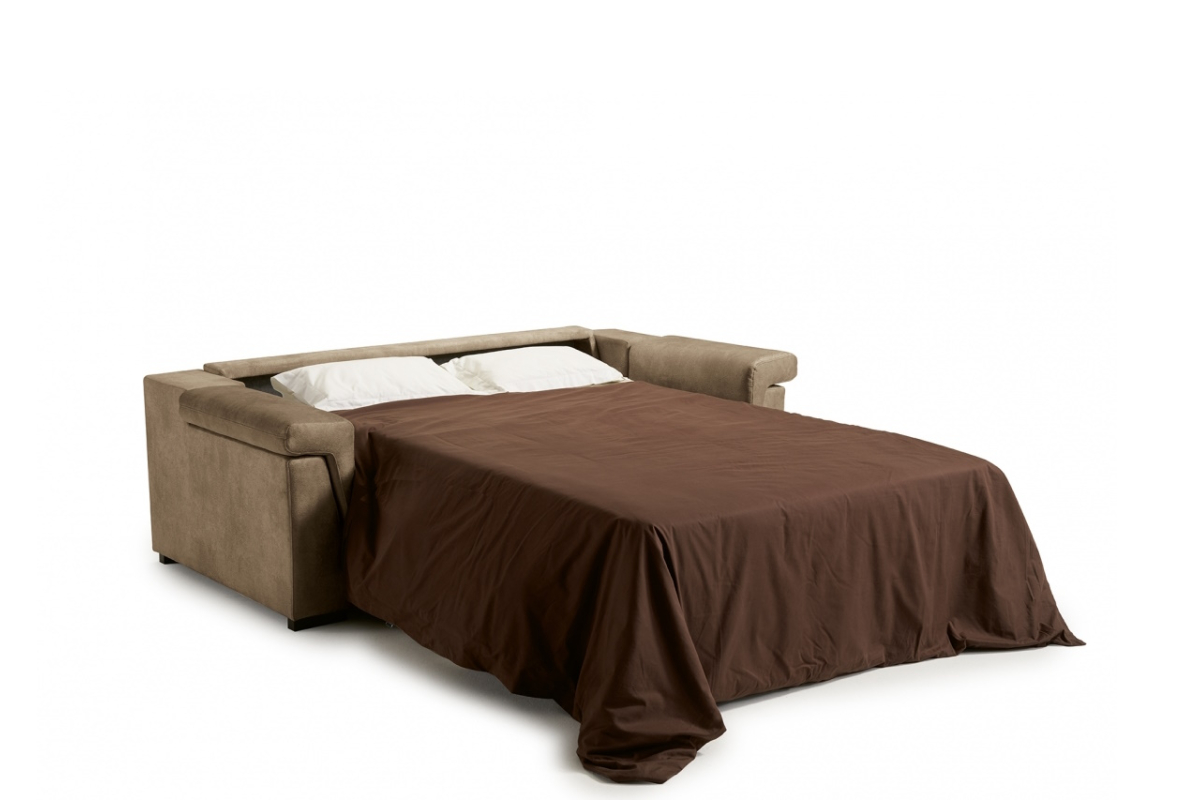 Sofá cama con diseño moderno modelo Andrea con apertura italiana de Mopal
