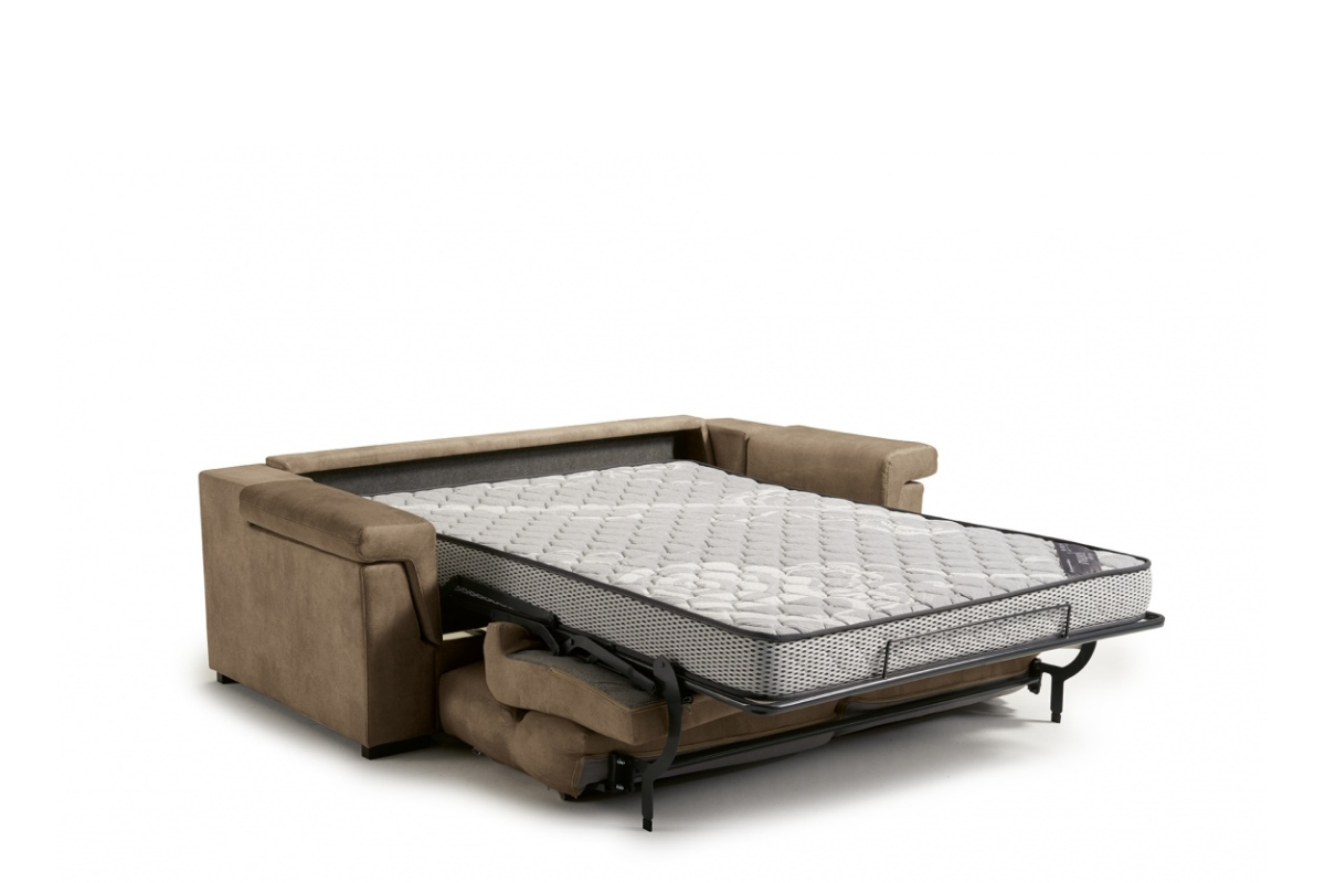 Sofá cama con diseño moderno modelo Andrea con apertura italiana de Mopal