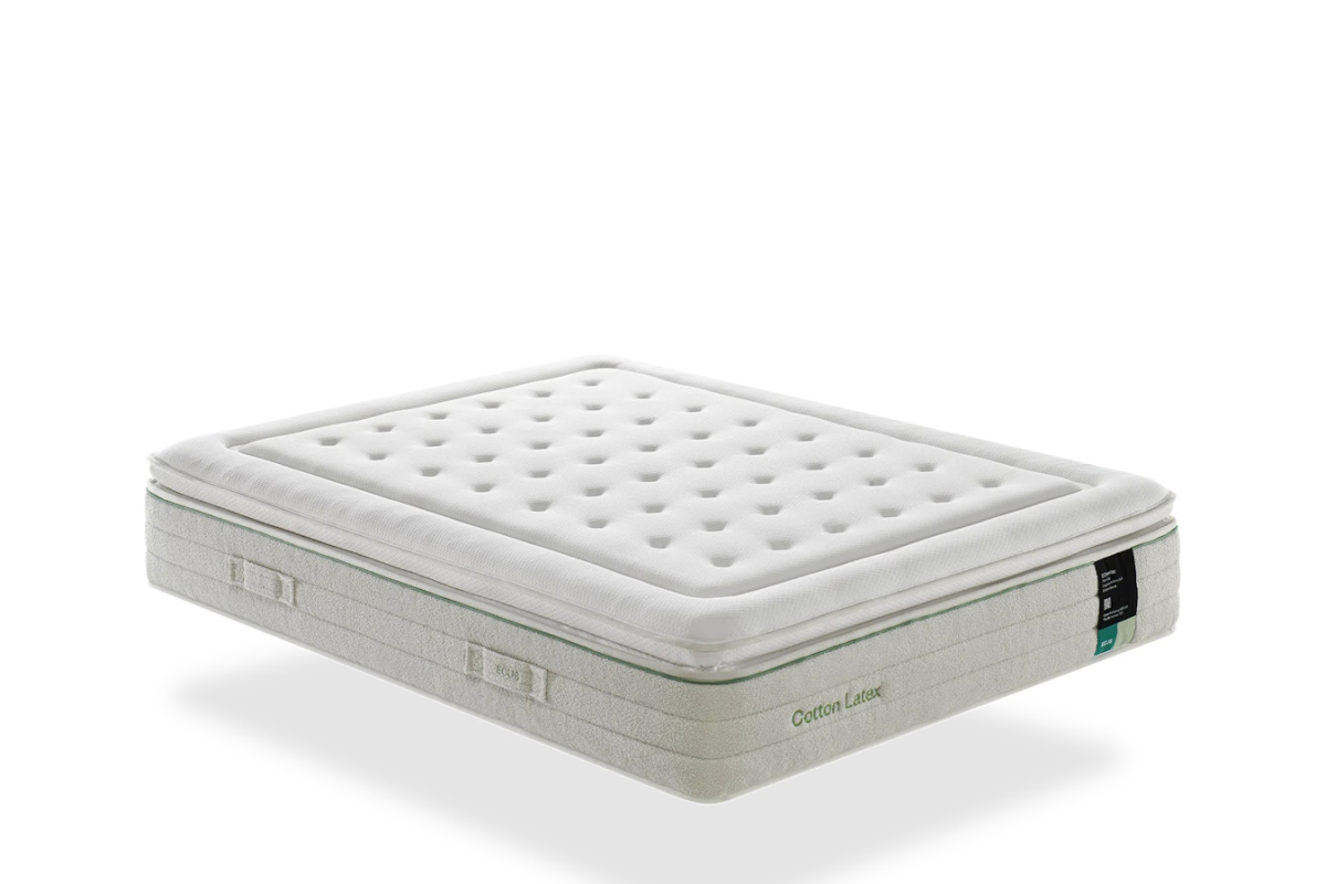 Colchón de látex modelo Cotton Látex de Ecus