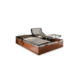Canapé de madera moderno articulado modelo Teruel de Nosolopatas