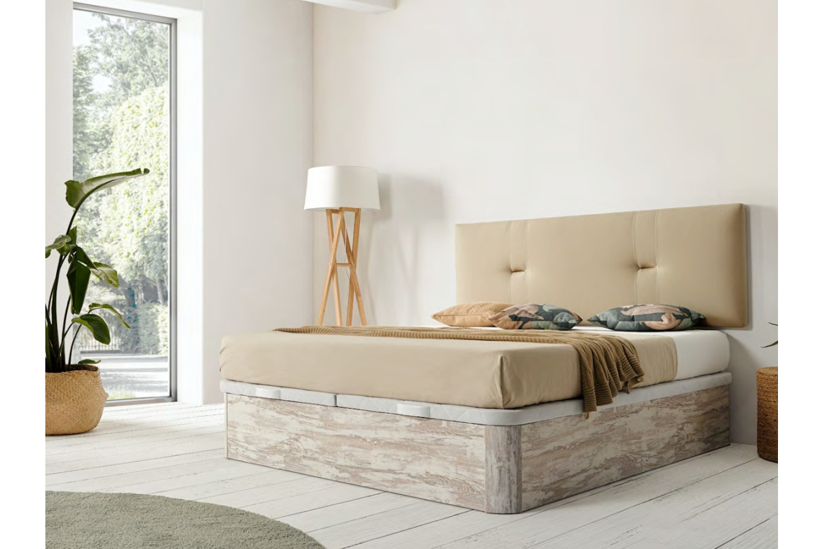 Canapé de madera moderno modelo Goya Twin de Nosolopatas