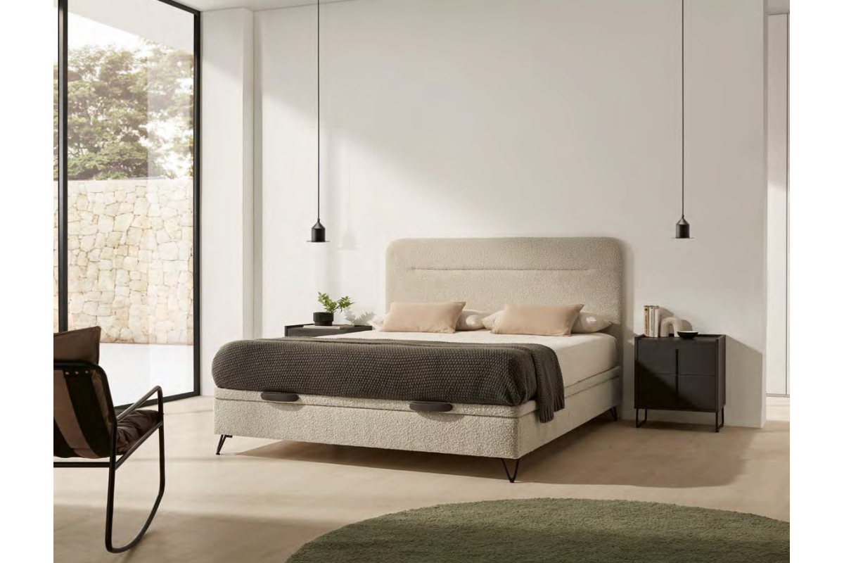 Canapé tapizado moderno modelo Secret Contorno de Koala Beds