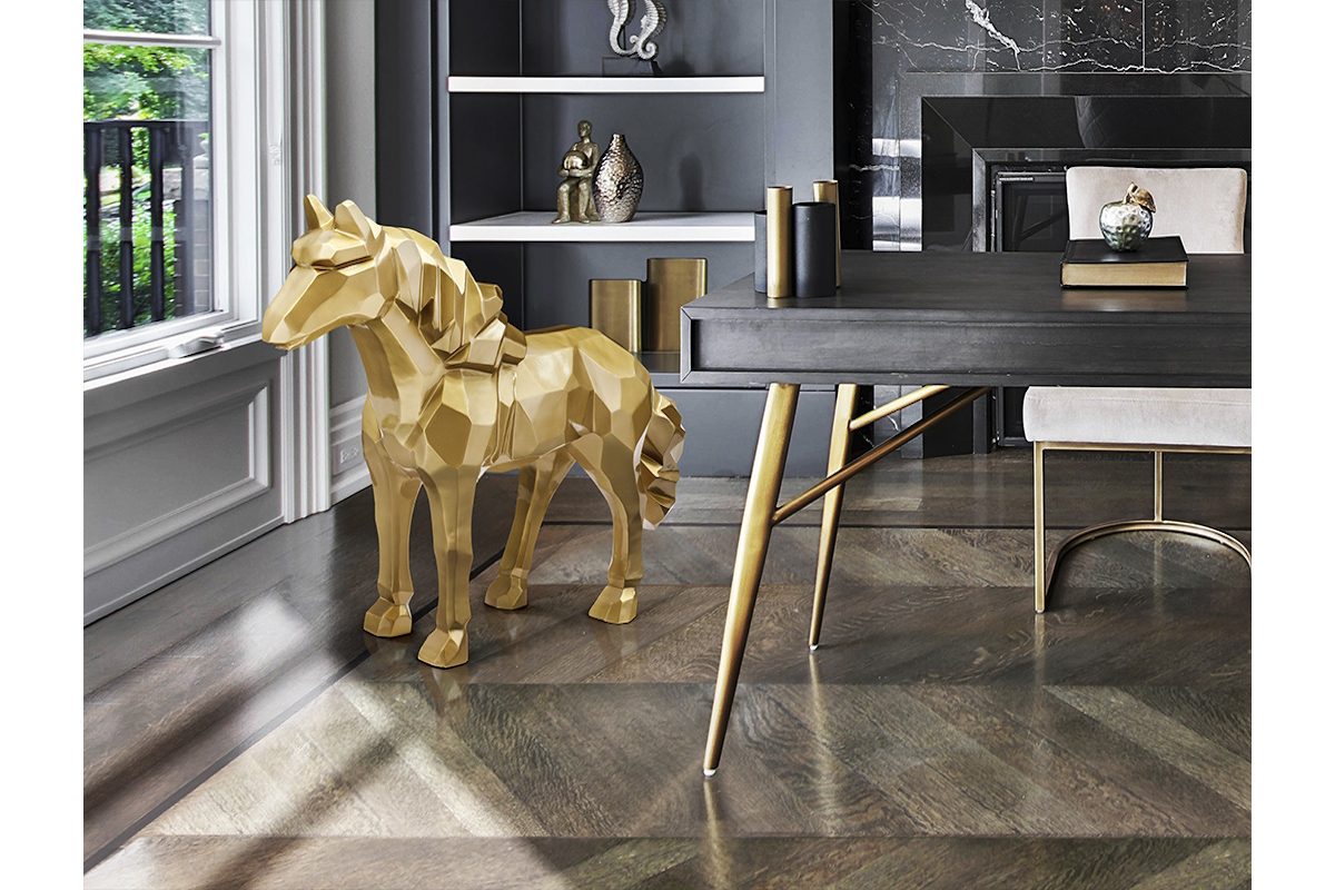 Figura decorativa moderna modelo Future Horse  679466 de Schuller