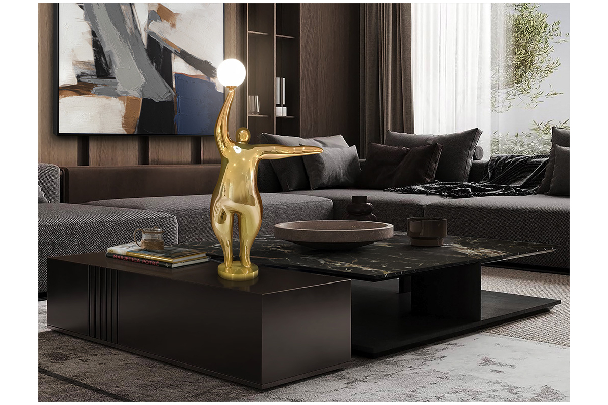 Figura decorativa moderna modelo El Globo 768294 de Schuller