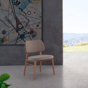 Silla de comedor con diseño moderno modelo Nova de Modesto Navarro