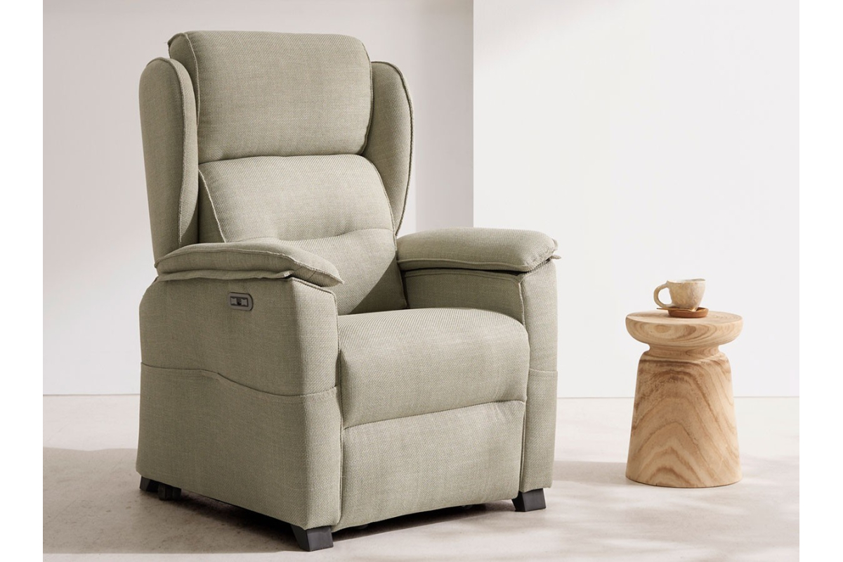 Sillón Genial orejero relax manual, eléctrico, motorizado, moderno Reyes Ordoñez