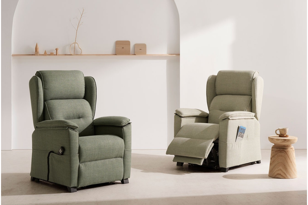 Sillones Genial orejeros relax manual, eléctrico, motorizado, moderno Reyes Ordoñez