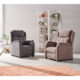 Sillón clásico de relax apertura manual o eléctrica modelo Turbo de Reyes Ordoñez