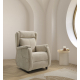 Sillón Orejero clásico de relax apertura manual o eléctrica modelo Olga de Mopal Tapizados