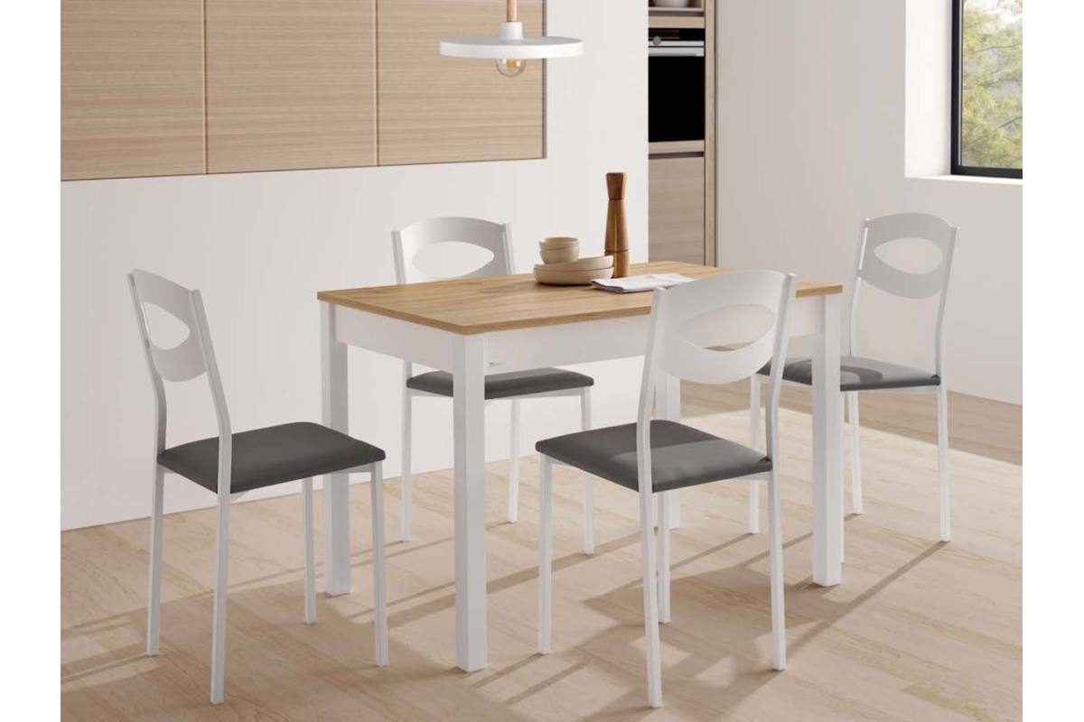 Mesa cocina extensible moderna modelo Arona de Velasco